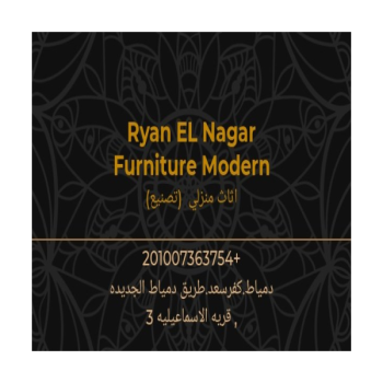 Ryan El Nagar Furniture Modern